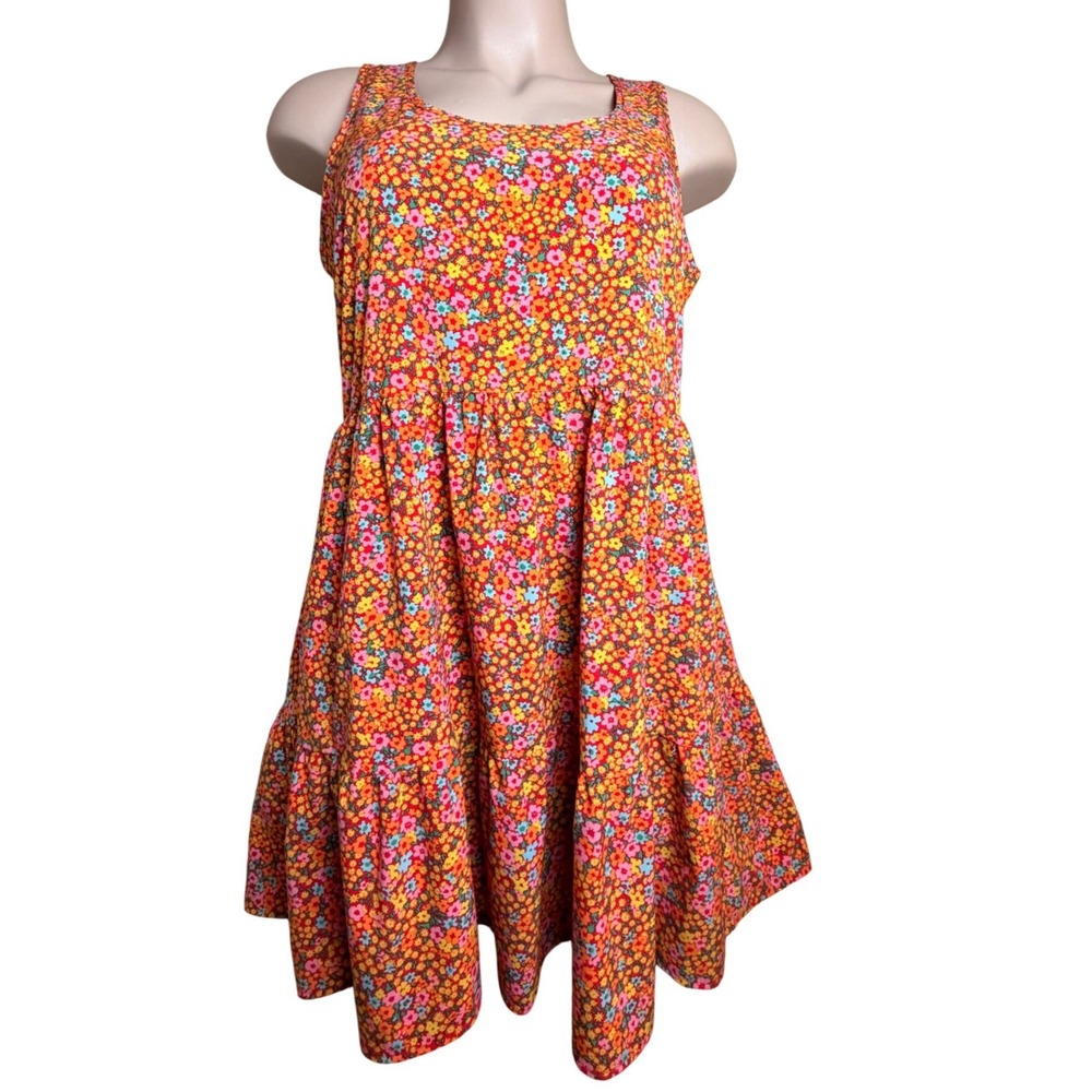 Toad&Co Sunkissed Sunsana Floral Dress Large Pockets Boho